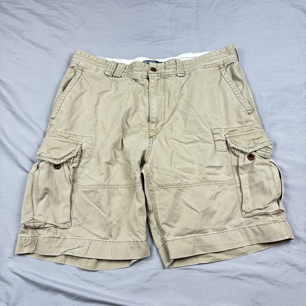 Polo Ralph Lauren Cargo Shorts Khaki Tan 38 Cotton Gorpcore